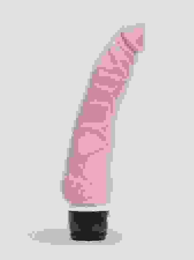 Lovehoney Silicone 7 Function Slim Realistic Dildo Vibrator 6.5 Inch, Flesh Pink, hi-res